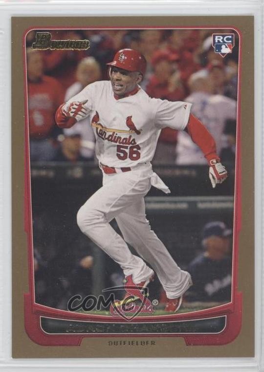 2012 Bowman Gold Border Adron Chambers #207 Rookie RC 0b0