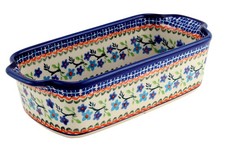 Polish Pottery Market Non-Stick Loaf Baker by Zaklady Boleslawiec 1.25 Quarts