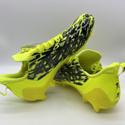 Adidas Adizero 12.0 Poison Football Cleats Solar Yellow Men’s size 10 IG7218 - Picture 5 of 9