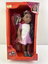 Our Generation Tania From Hair to There Extendable Hair 18-inch Doll 3 Damaged