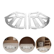 Shoe Rack Flip Fitting: Heavy Duty Cabinet Hinge Three Layer Flip Frame - Metal