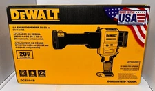 DEWALT DCE591B 20V Dual Cartridge Caulk Gun 20.5oz (Tool Only)