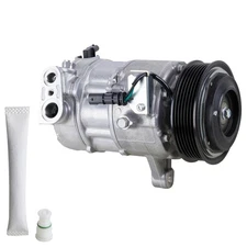 OEM AC Compressor w/ A/C Clutch & Drier For Cadillac CTS Chevrolet Camaro