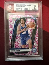 2024-25 Panini Prizm Jared Mccain Choice Cherry Blossom  RC /20 BGS 9
