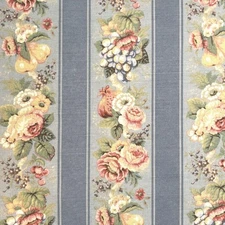 Mill Creek Raymond Waites CONSERVATORY STRIPE COPEN Drapery Sewing Fabric BTY