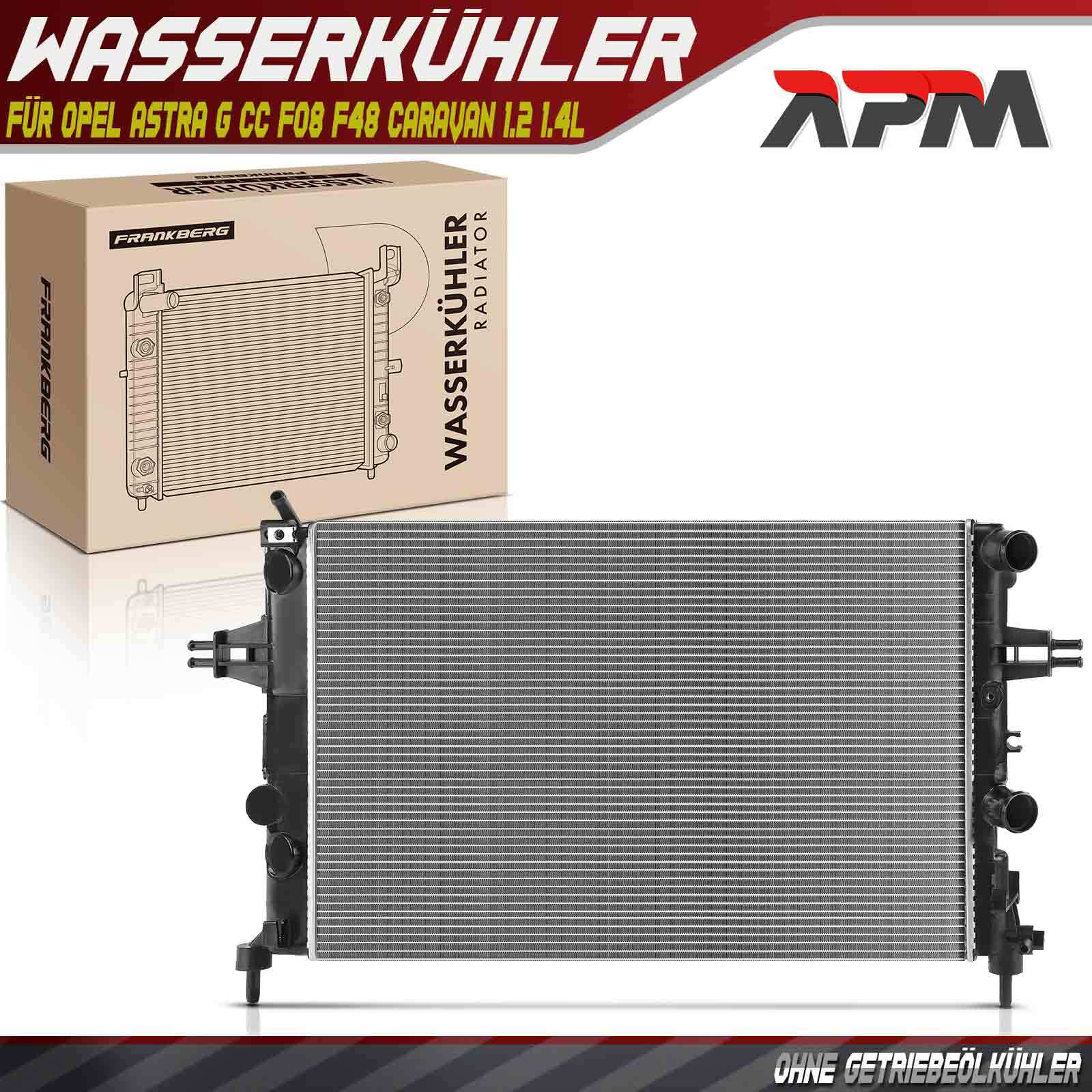Kühler Wasserkühler Schaltgetriebe für Opel Astra G CC F08 F48 Caravan