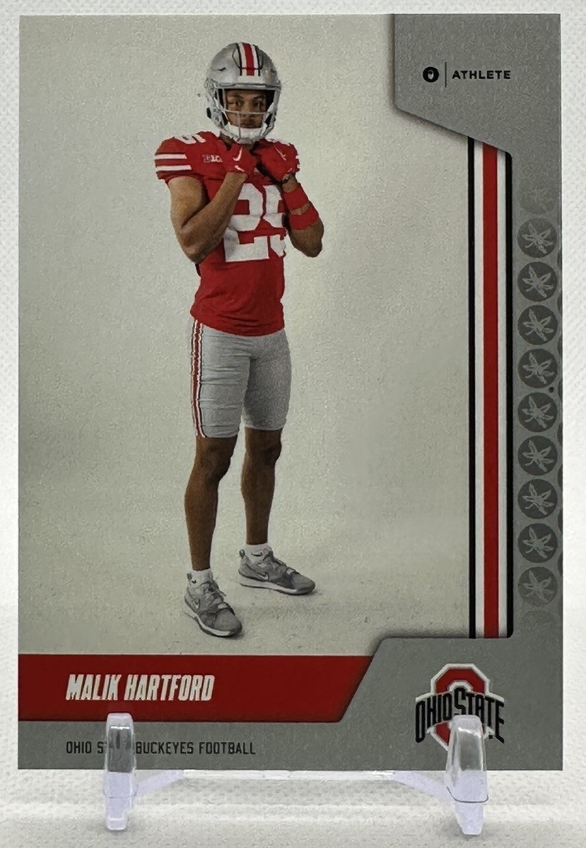 2024 Onit Athlete Ohio State Buckeyes Football Card #B-70 Malik Hartford