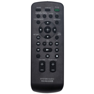 RM-AMU009 Replace Remote for Sony MHC-EC609iP CMT-CX4iP CMT-MX500i CMT-FX300i