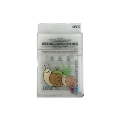 BONNYHILL SNAIL HYALURONIC SHEET MASK 1 PACK (5EA), Koreanische Kosmetik, KBeauty