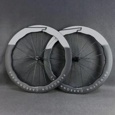 700C Road Bicycle Wheelset Carbon Fiber Disc Brake Clincher/Tubeless/Tublar UD