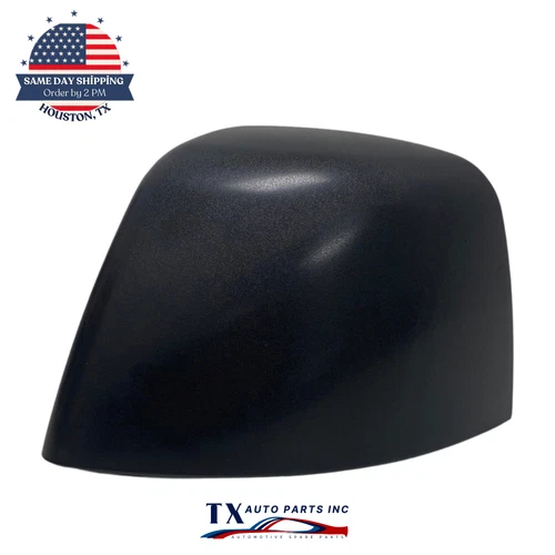 Driver Side Mirror Cover for 14-22 Ford Transit Connect Large Housing Textured