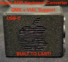 Apple ADB Vintage Keyboard Remappable Soarers Converter QMK VIAL USB-C