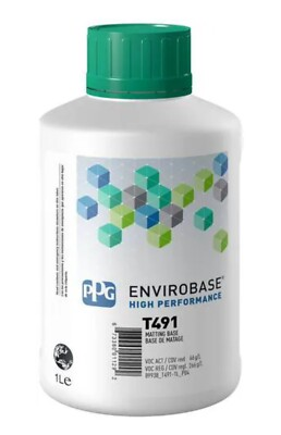 #ad Ppg Envirobase T491 MATTING BASE 1L Free Shipping $190.00