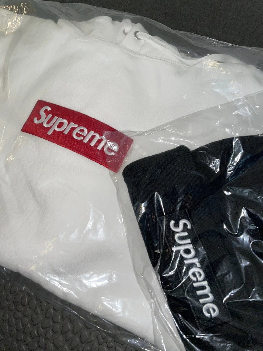 Supreme Hoodie Box Logo Black FW21