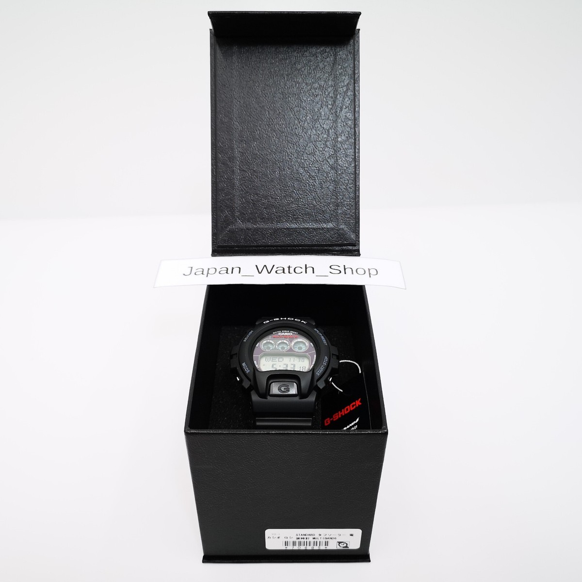 CASIO G-SHOCK GW-6900-1JF Black Tough Solar Atomic Radio CASIO G-SHOCK GW-6900-1JF Black Tough Solar Atomic Radio