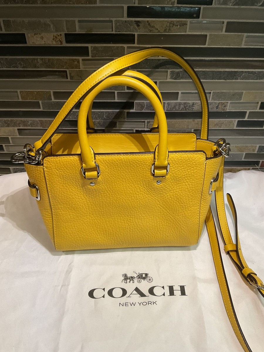 Coach Mini Blake Carryall Leather Satchel/Shoulder/Crossbody Bag