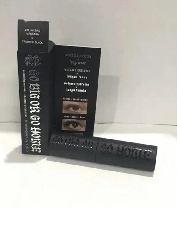 Lot Of 2 KVD KatVonD Go Big Or Go Home Travel Size Mascara New In Box  - Image 2 of 4