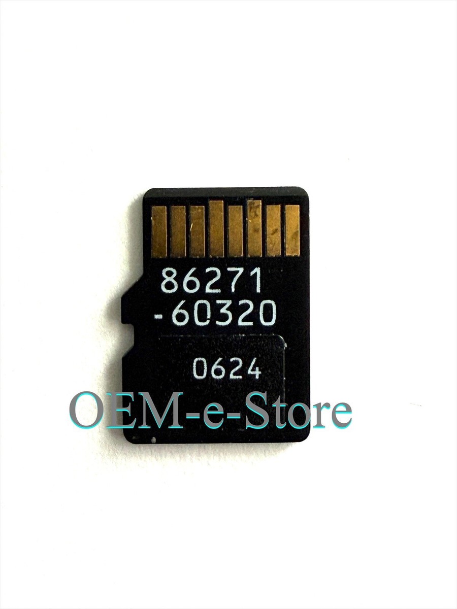 2014 Lexus GX460 GPS Navigation Genuine Micro SD Card U.S Map