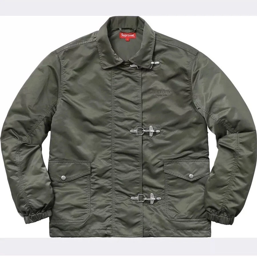 Veste Supreme Nylon Turnout Olive MOYEN