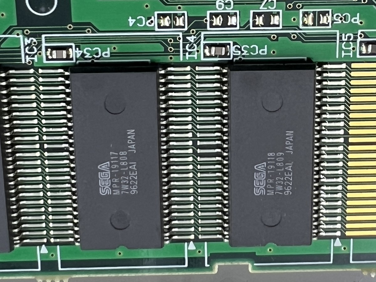 Die Hard Arcade Sega ST-V Arcade Cartridge, Working - PCB