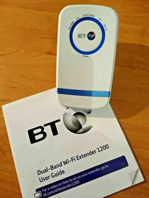 bt dual band wifi extender 1200