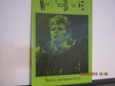 David Bowie Unofficial Sweedish Glass Spider Tour Book Original 1987 MINT!