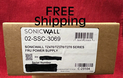 *GENUINE* Power Supply SONICWALL 02-SSC-3069 TZ470/TZ370/T270 BILLION