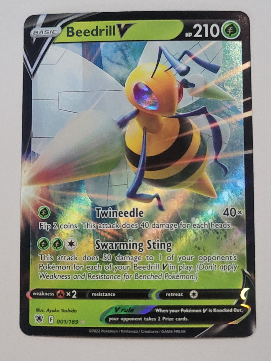 Beedrill V 001/189 Swsh10: Astral Radiance Holo | eBay