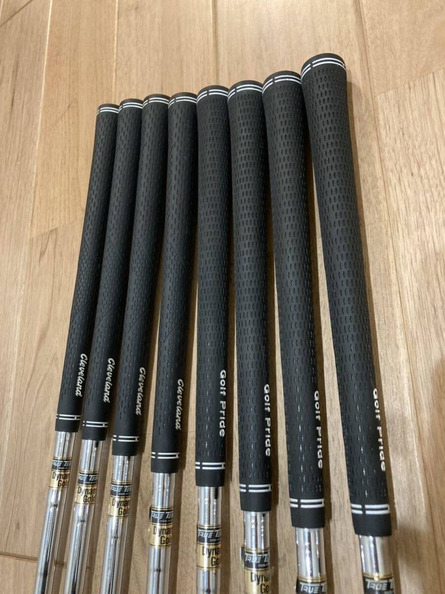 Cleveland CG1 TOUR COMBO Iron Set 8pcs 3Pw Flex S Stiff Dynamic Gold