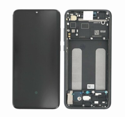 Original Xiaomi Mi 9 Lite Display Touchscreen Bildschirm mit Rahmen Schwarz