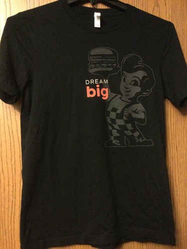 Big Boy (Michigan Restaurant)  - “Dream Big” - Black Shirt - M - Canvas