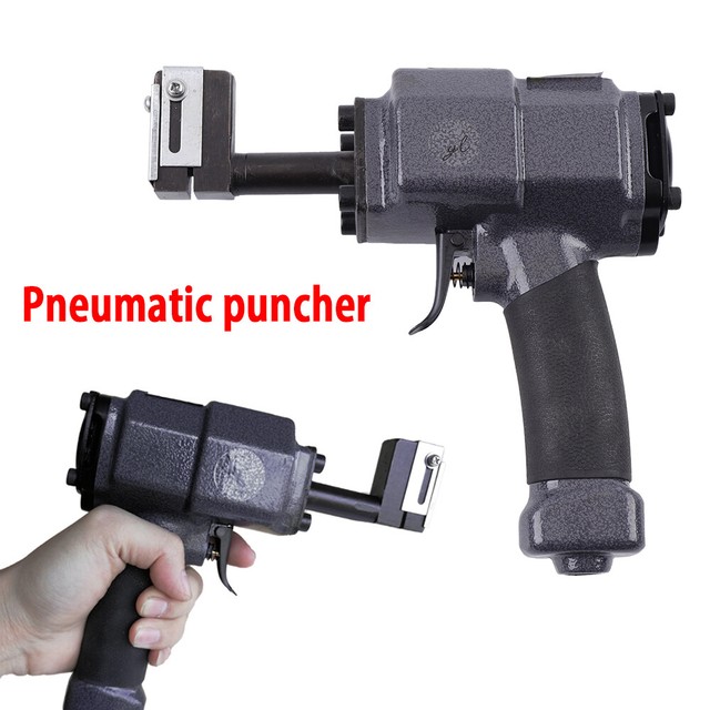 Pneumatic Punching Gun Punch Pliers Hole Puncher 3.2mm Under 0.8mm