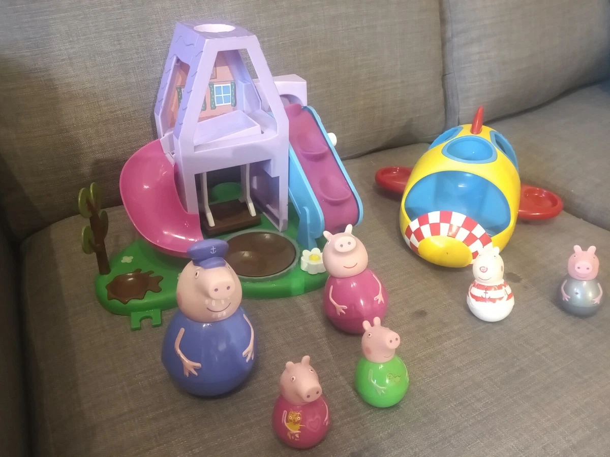 Peppa pig sales weebles rocket