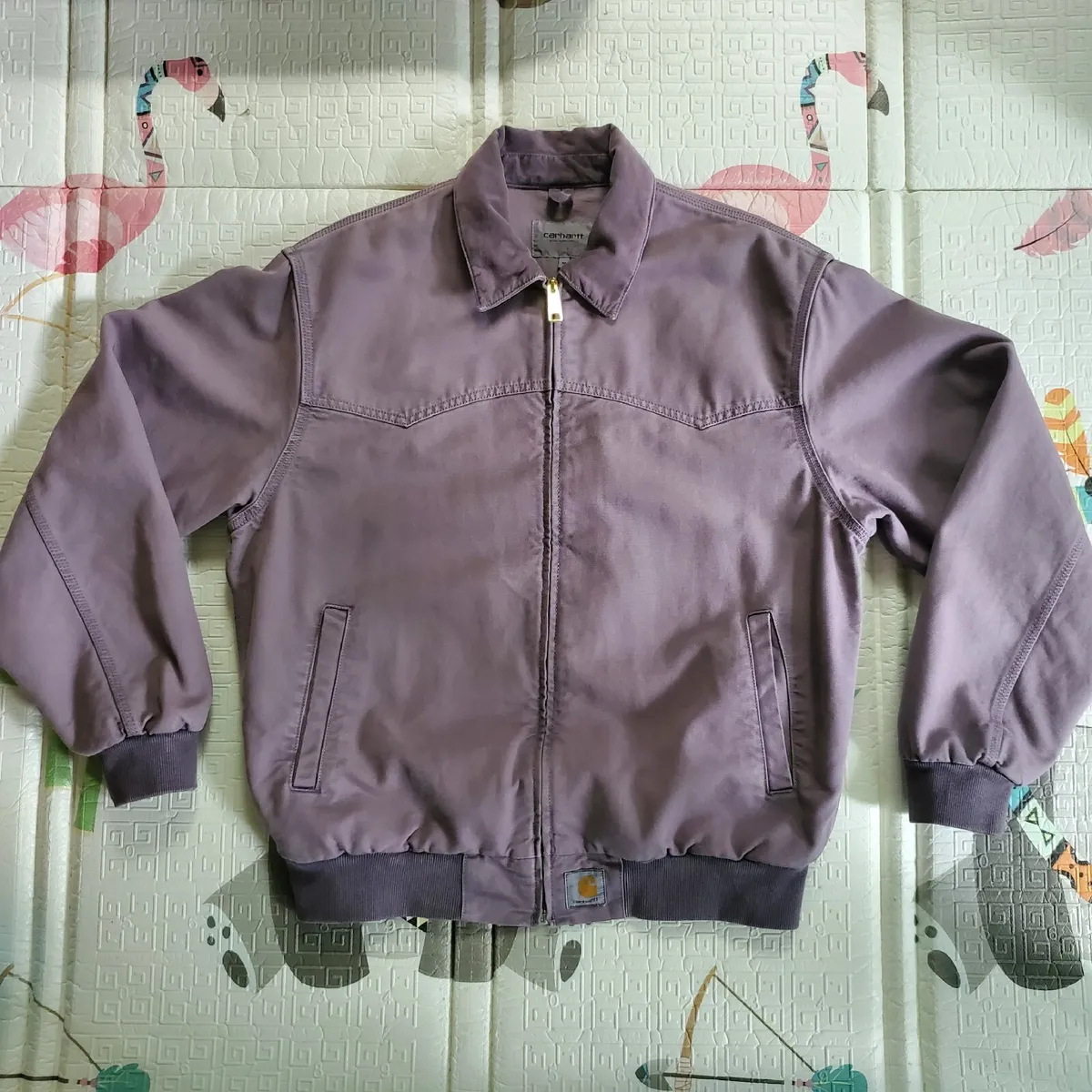 Carhartt WIP OG Santa Fe Jacket - Medium RAZZMIC Purple | eBay