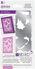 Crafter's Companion Dancing Butterfly Stamp  Die Set New