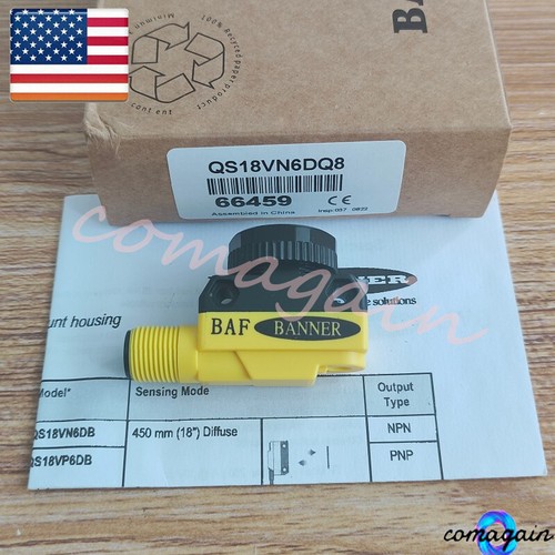 1PCS Photoelectric Sensor Switch For Banner Engineering QS18VN6DQ8 US STOCK - Picture 2 of 10