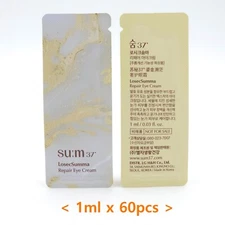SU:M37 LosecSumma Repair Eye Cream 1ml x 60pcs Anti Aging Moisturizing K-Beauty