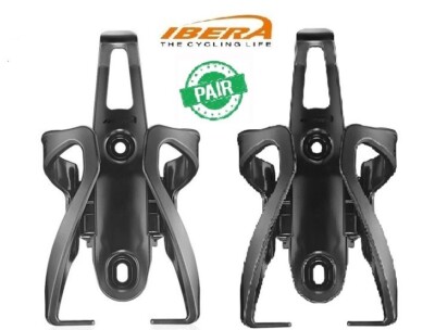 Plastic Bicycle Water Bottle Cage Drink Mount Holder Adjustable IB-BC17 PAIR