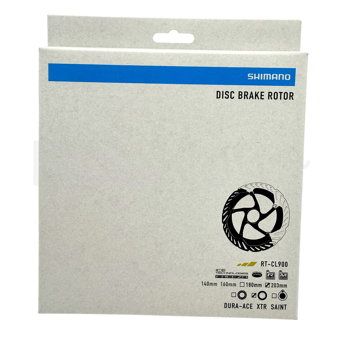 Shimano RT-CL900-L ICE-TECH 203 Center Lock Bike Disc Brake