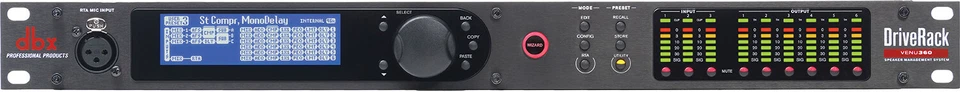 DBX VENUE360 VENU 360 DriveRack 3x6 PA Speaker Sound Processor System+XLR Cables - Image 2 of 4