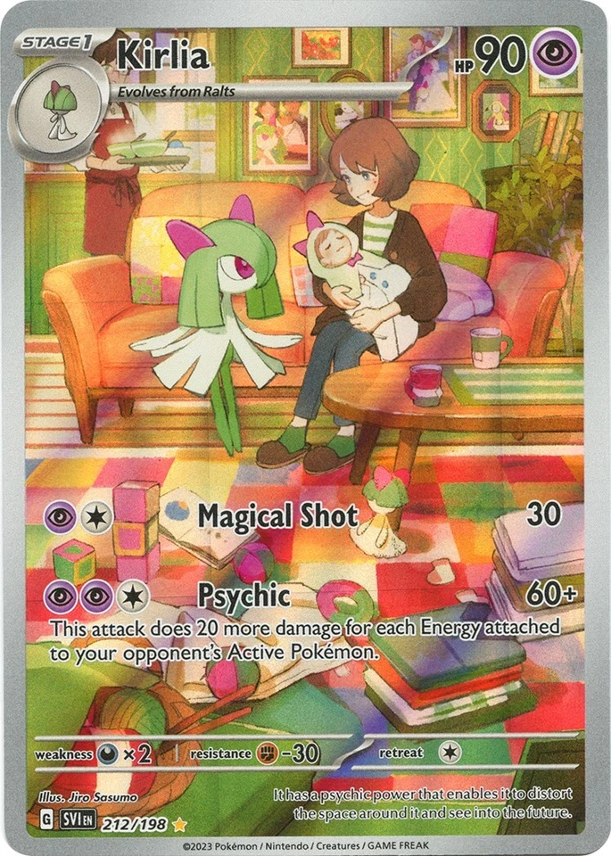 Kirlia 212/198 SV01: Scarlet & Violet Base Set