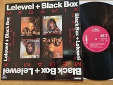 12" LP Disco Vinyl Lelewel & Black Box - Megamix Ride on time/ Magic Atto France