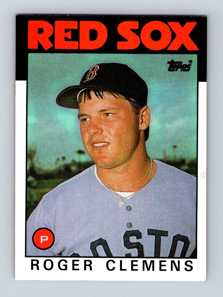 1986 Topps #661 Roger Clemens | eBay