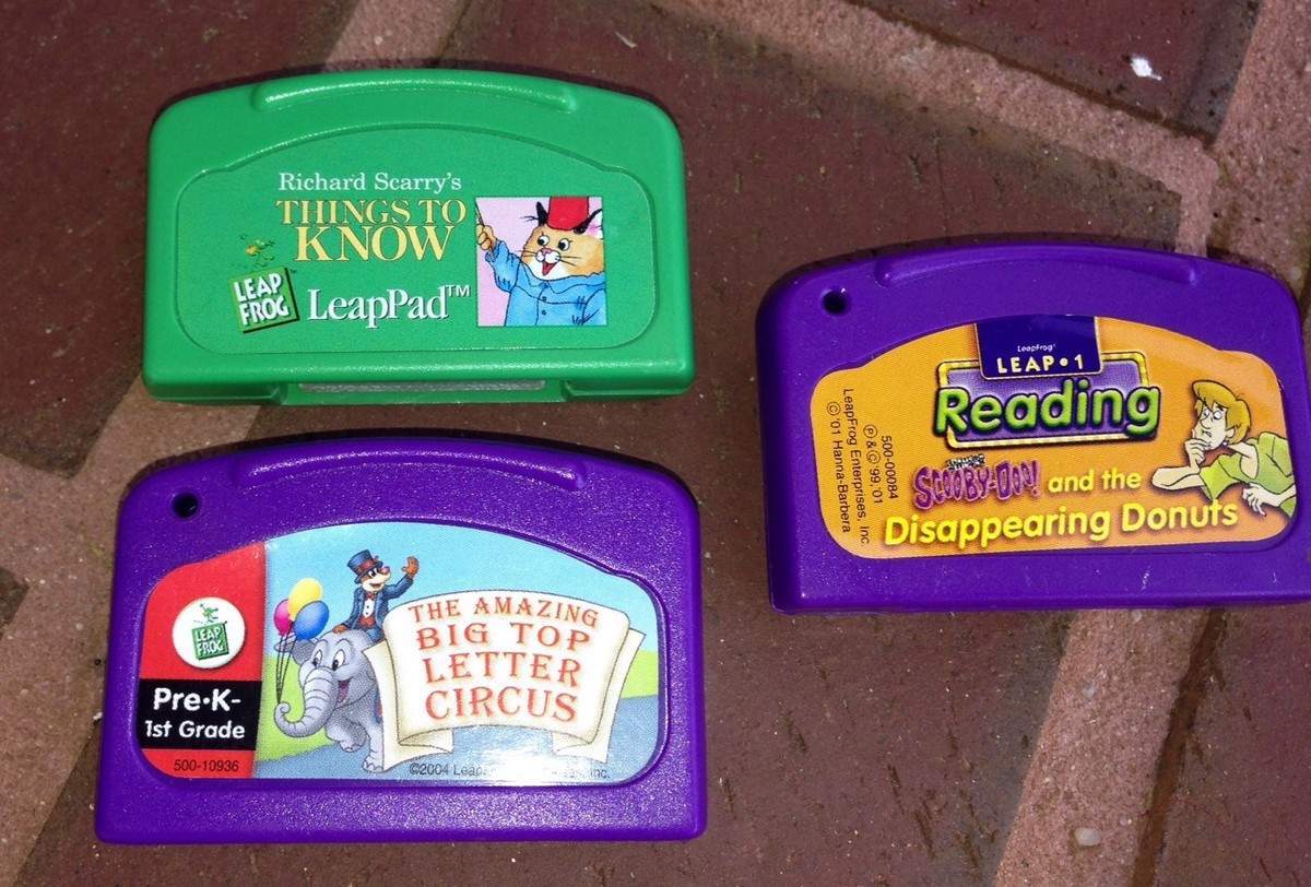 Leap Frog LeapPad and I Spy, Learning with Leap, and Batman
