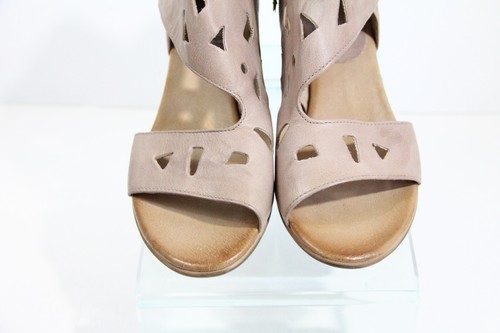 Miz Mooz Sandals New Current Eu 39 wide Women Leather Shoes Block Heel - Picture 5 of 12