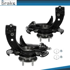 2 Front Steering Knuckle Wheel Hub Bearing For Honda Accord 2013 2014 2015 2016