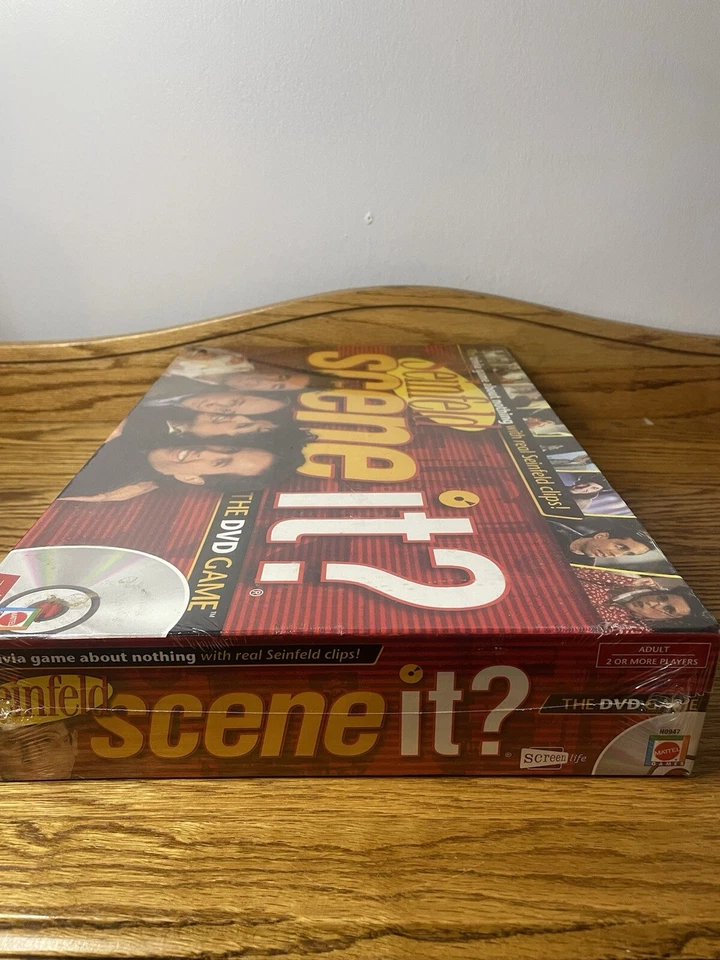 Scene It The DVD Game Seinfeld Edition 2008 Factory Sealed New - Image 2 of 4