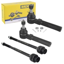 4Pcs MOOG Front Inner Outer Tie Rod Ends Set for Malibu Pontiac G6 Saturn Aura