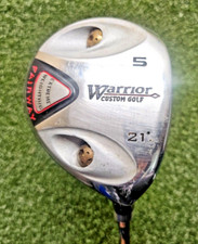 Warrior Custom Golf 5 Wood 21 / RH / Senior Graphite 43" / NEW GRIP / jd7946