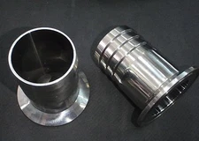 TC-HB-225 STAINLESS TRI CLAMP SANITARY HOSE BARB 2 1/4" TUBE PIPE 57mm 